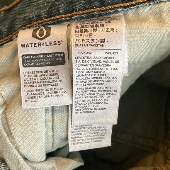 Levi’s 559 Relaxed Straight Men’s Jeans Size W36 L30 NWT - Picture 6 of 9